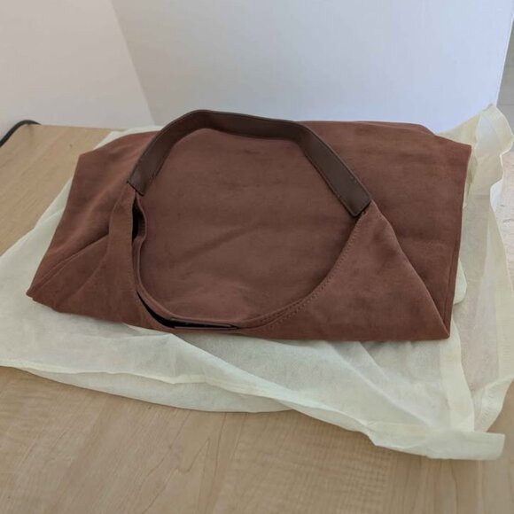 Suede Bag Suede Tote Bags, Suede Purse Tote Bag for Women Work Bags, Suede Slouc - Picture 5 of 7